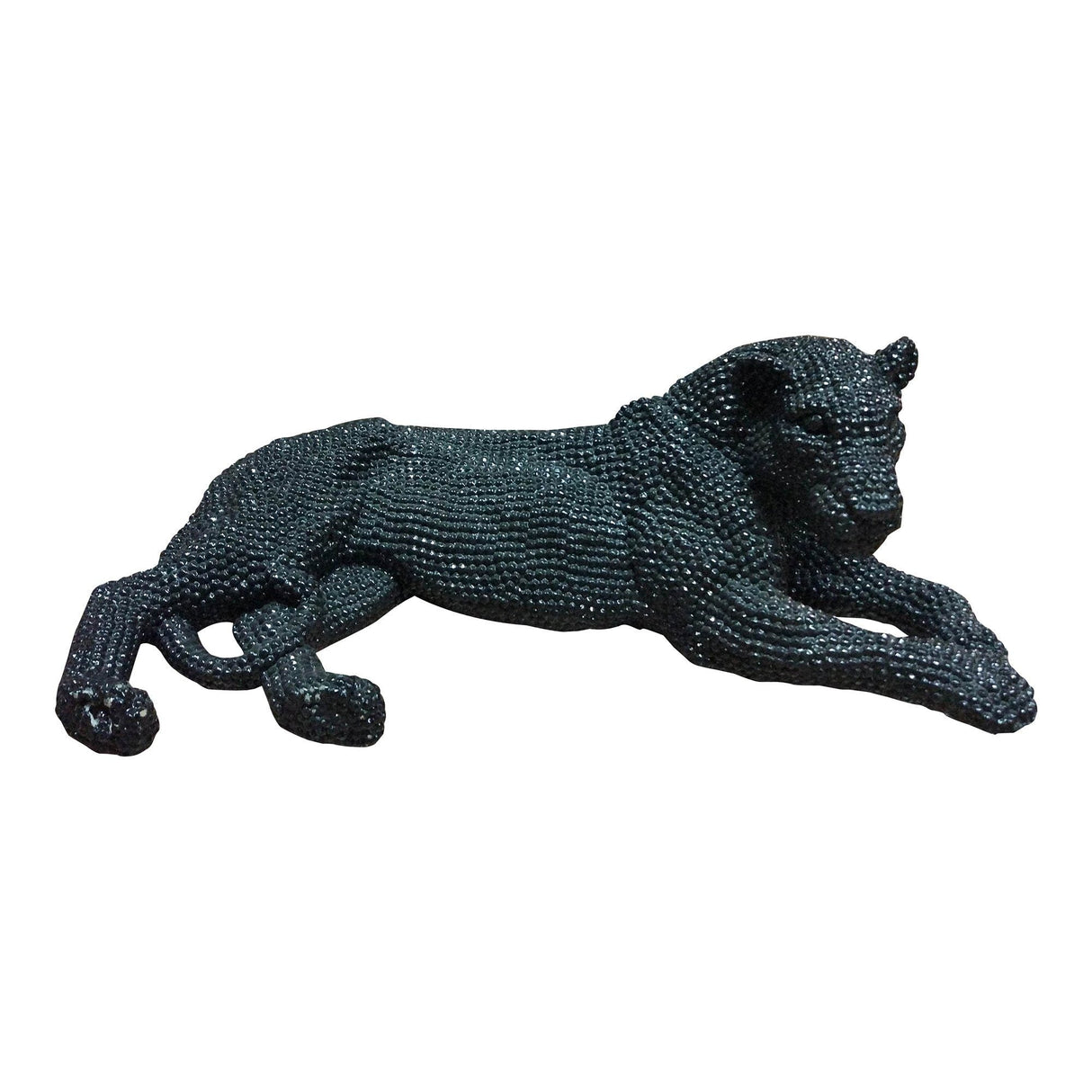 *Panthera Statue Black