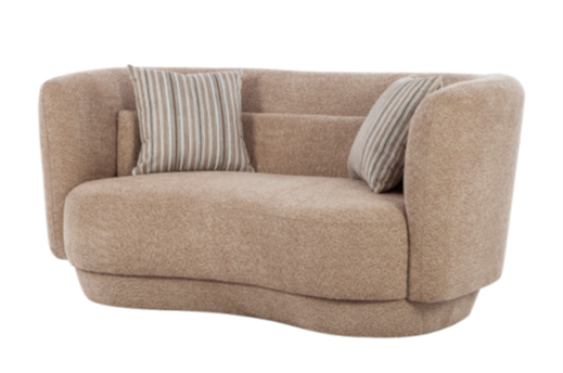 Pretoria Ivory Loveseat