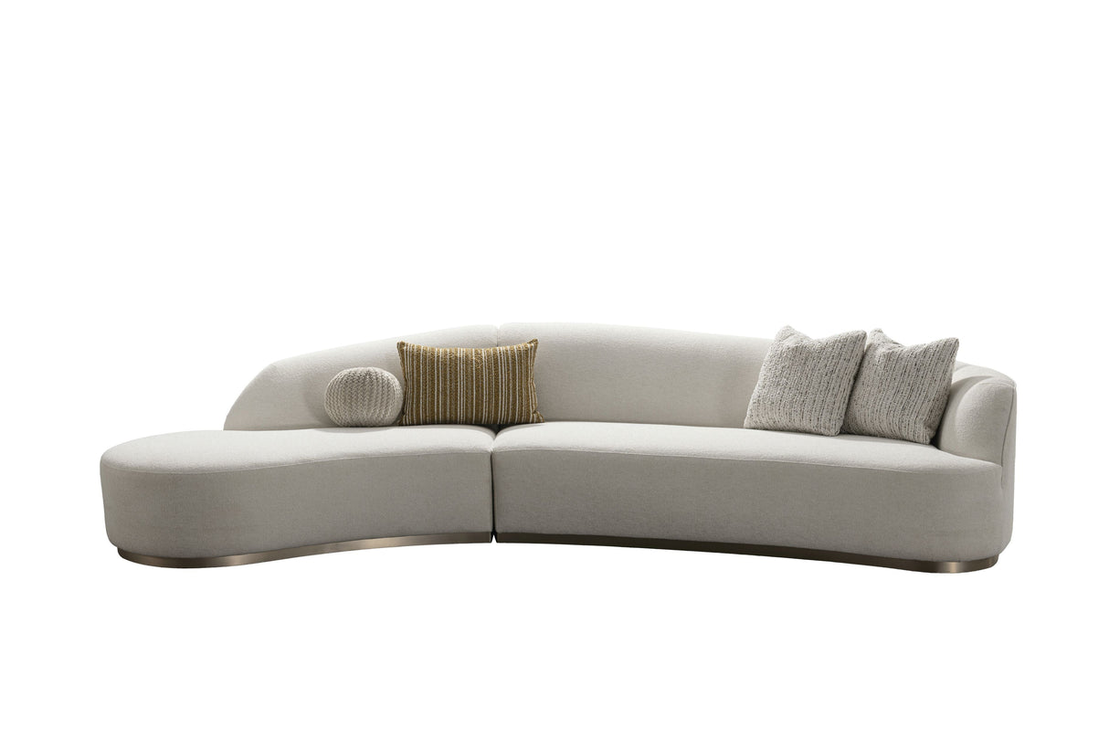 Florence Off White Sectional