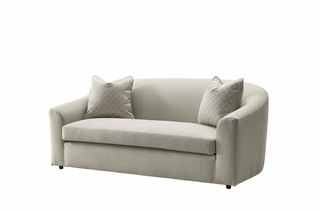 Noha Albabtain Beige Loveseat
