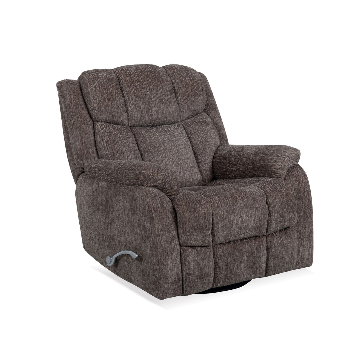 RevolveX Brown Swivel Recliner