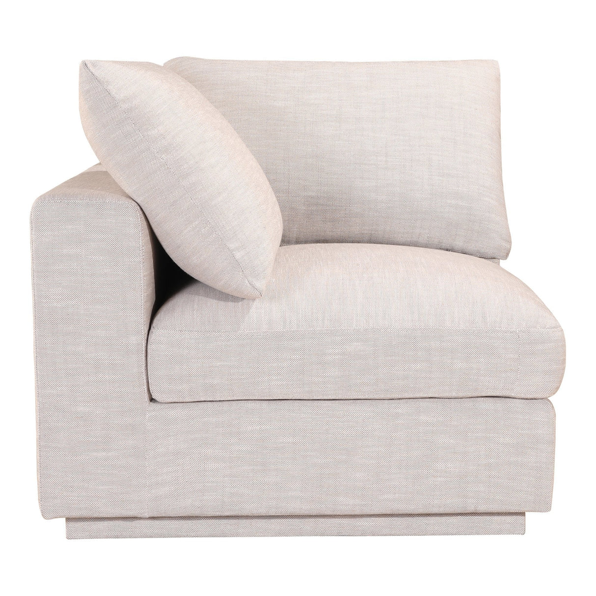 Justin Corner Light Grey