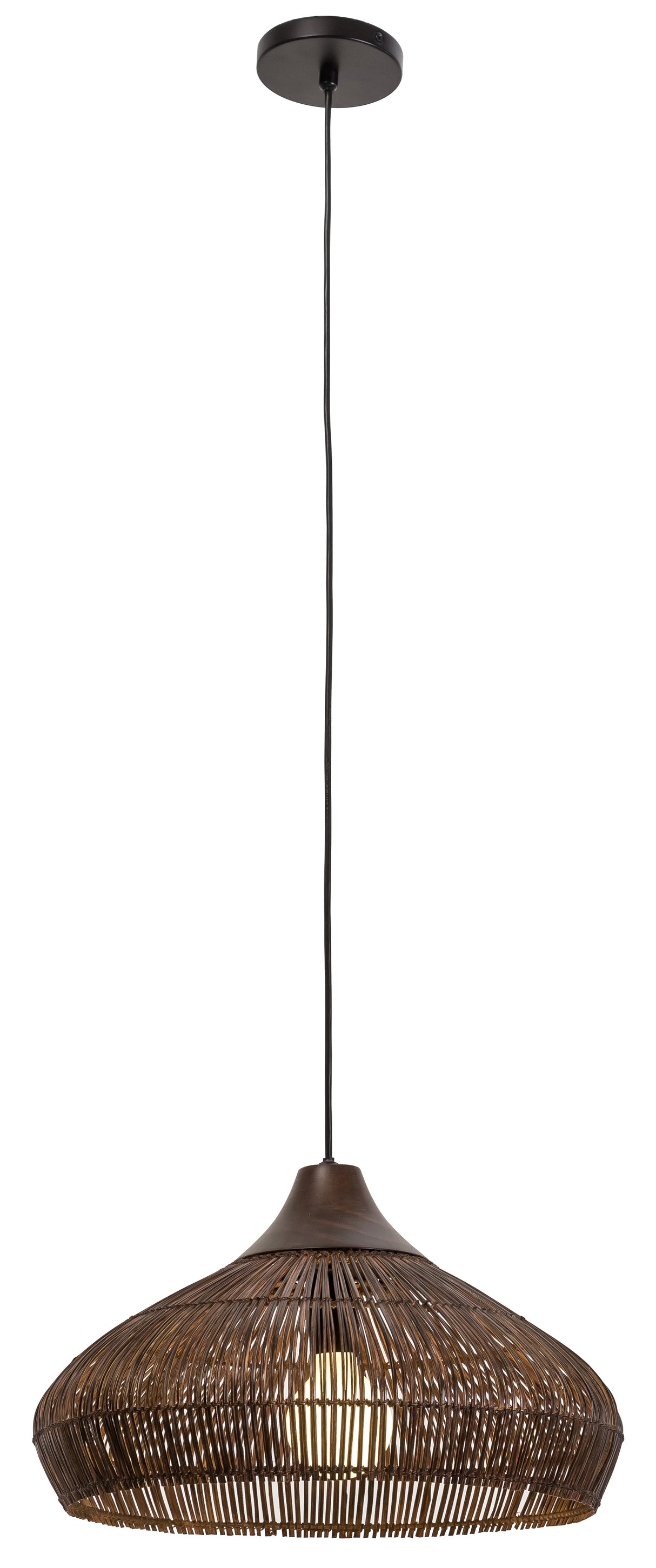 COCO-MIDRIBS WICKER PENDANTS