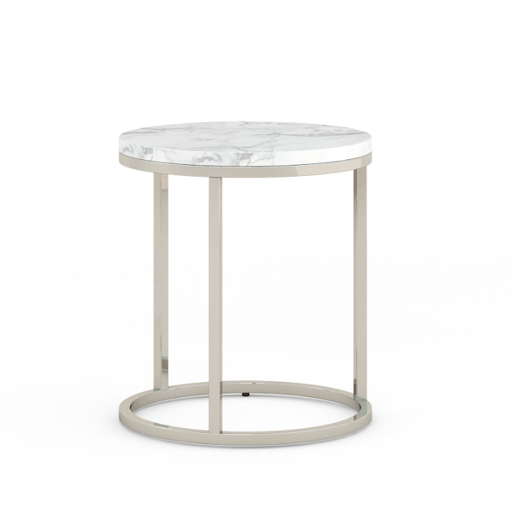 Marble ROUND SIDE TABLE