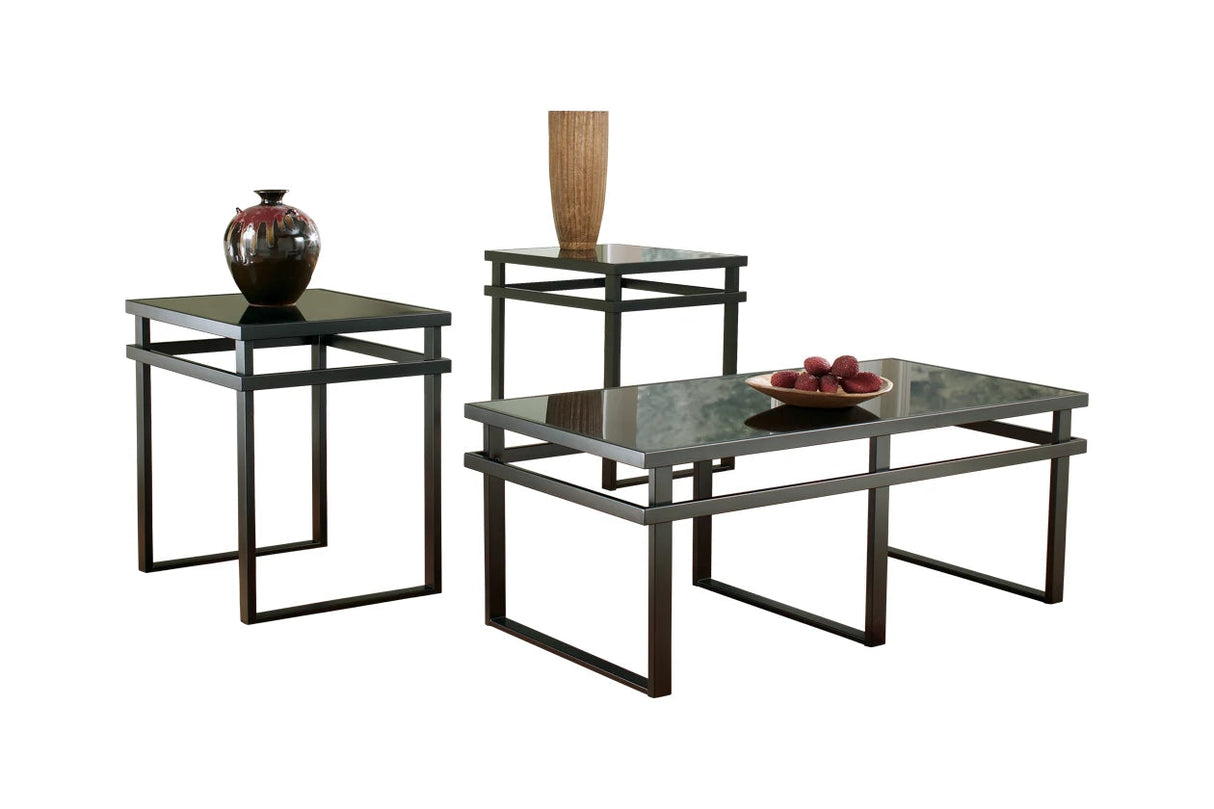 OCCASIONAL TABLE SET 1+2  3PCS