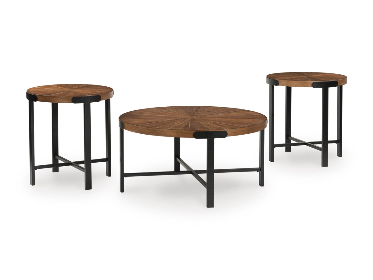 Crosstrail Occasional Table Set (3/CN)