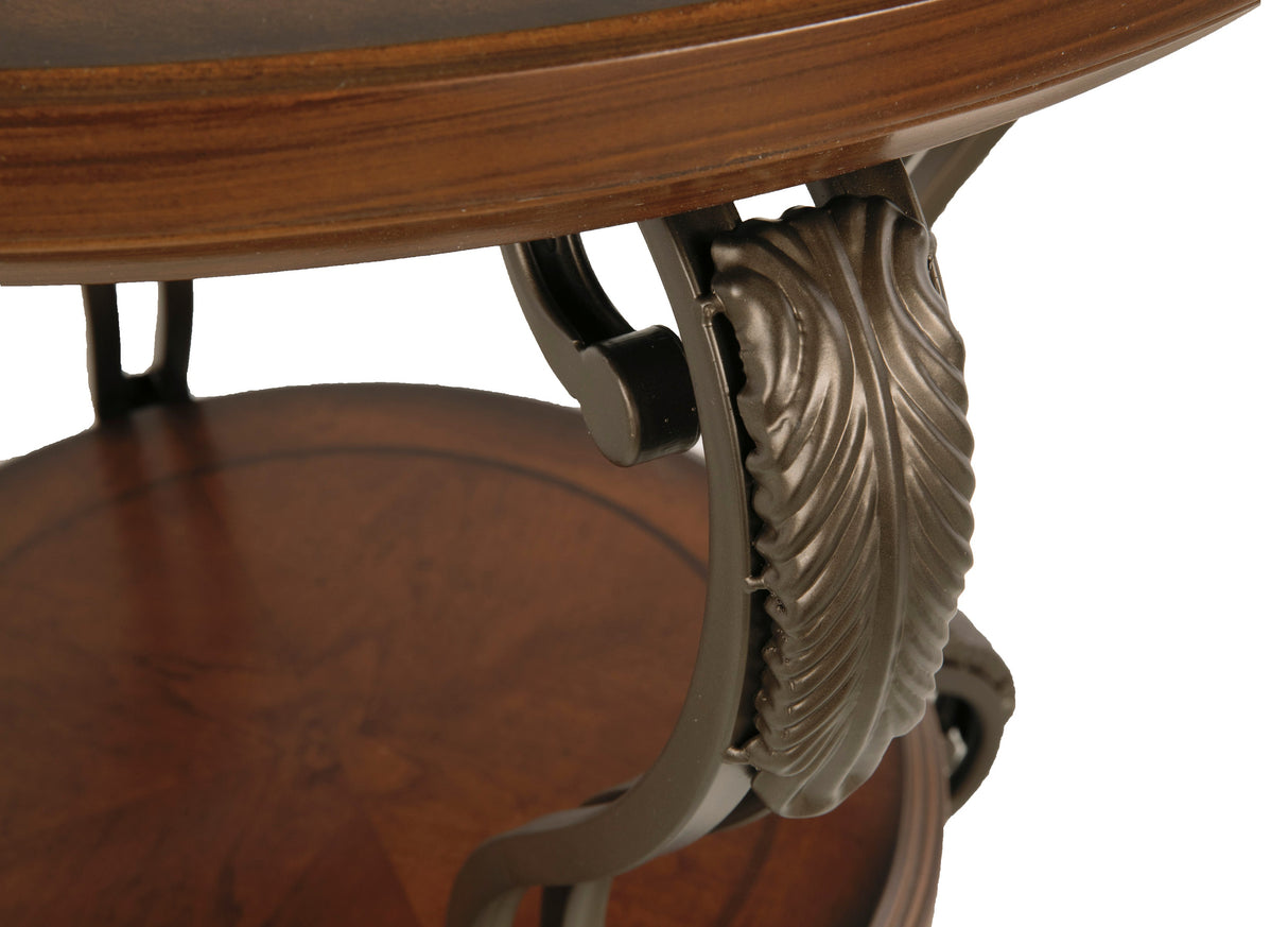 ROUND END TABLE
