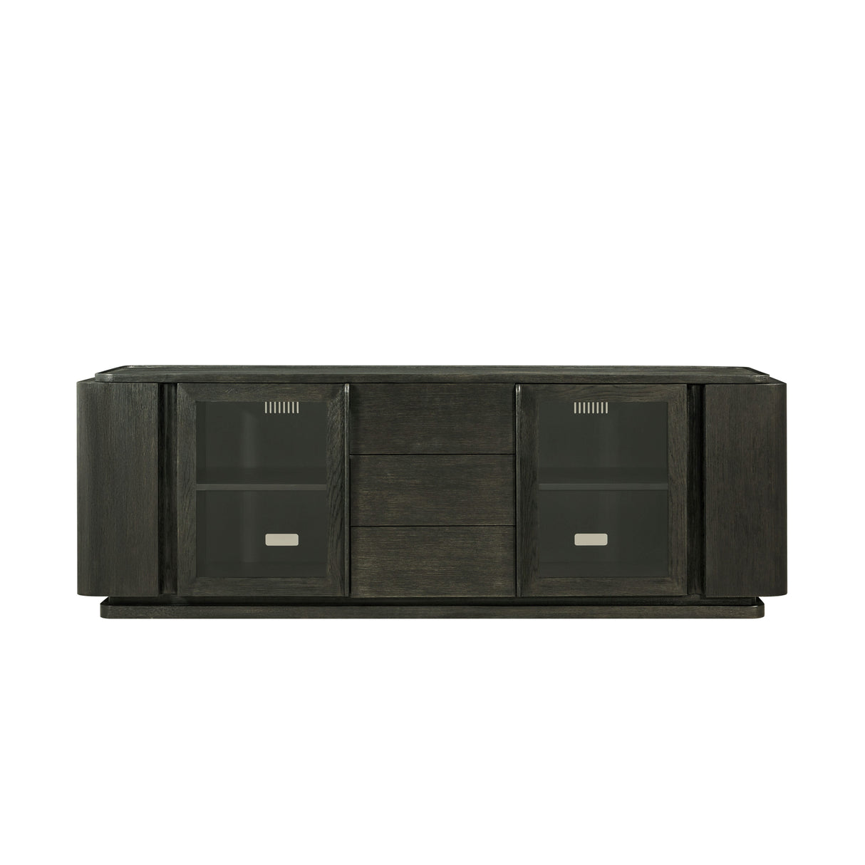 Repose - Repose Glass Door Media Console