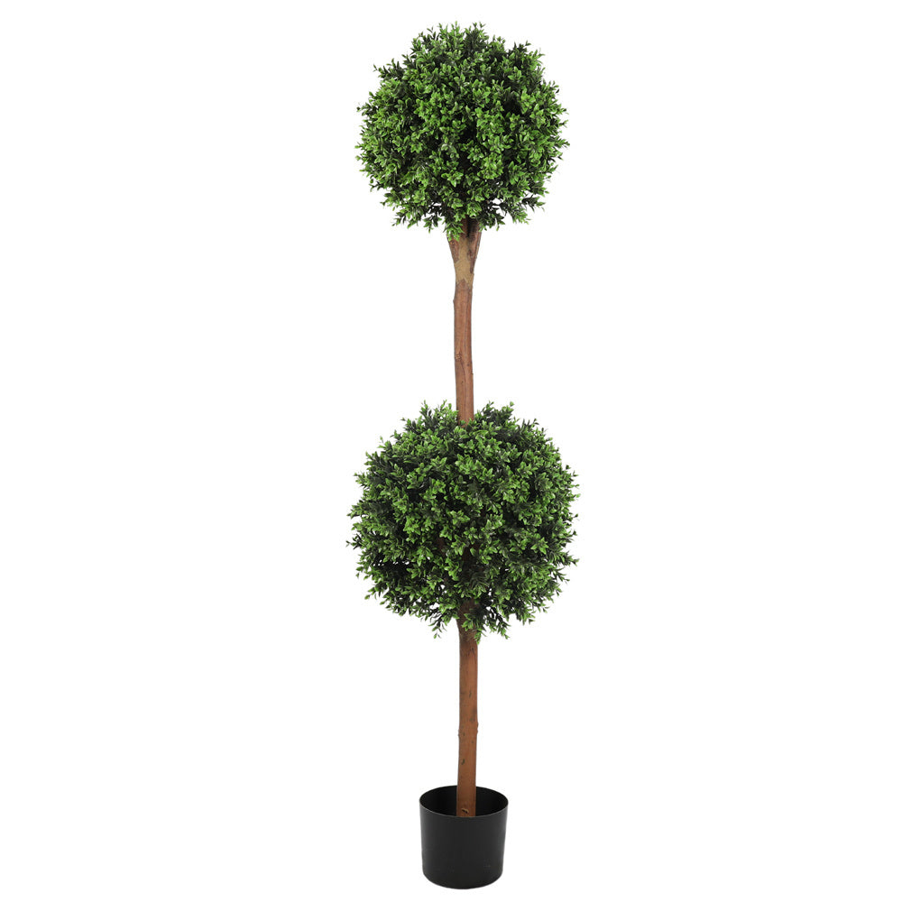 Artificial Spring Buxus Double Ball Topiary 90CM