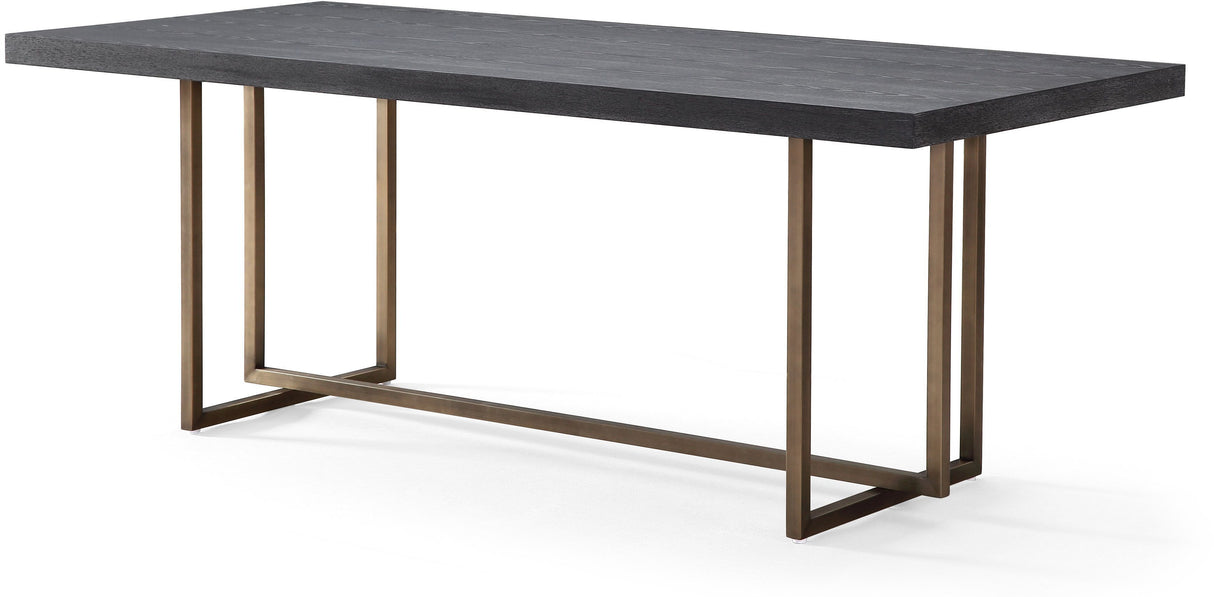 Mason Black 79 Inch Dining Table