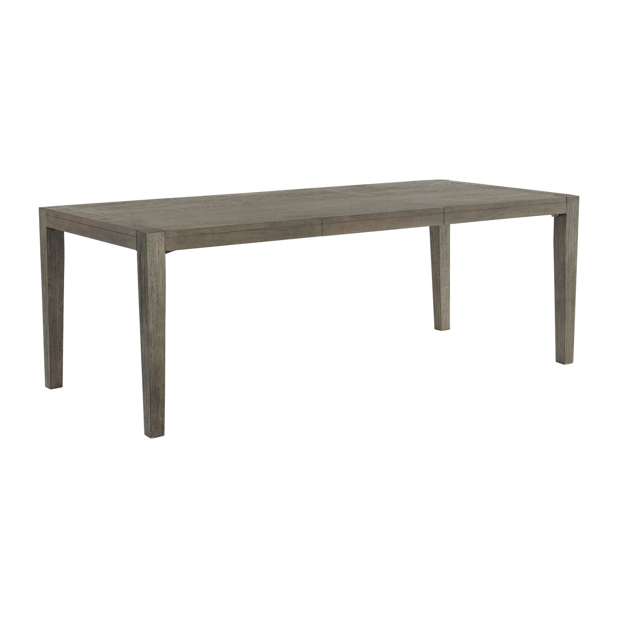 Versailles Contemporary Rectangular Dining Table With 1x24 leaf in Grey