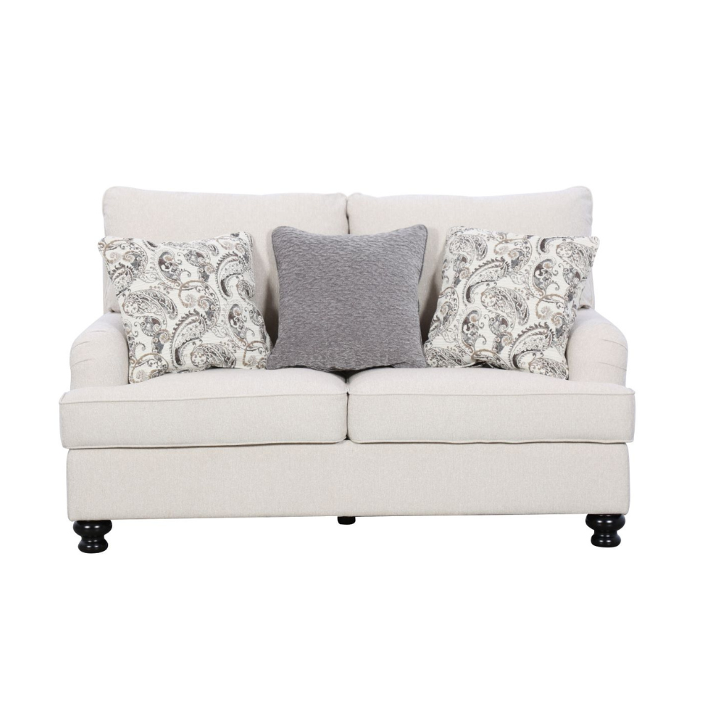 Denise Beige Loveseat