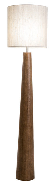 PARIS Dark Wooden Floor Lamp