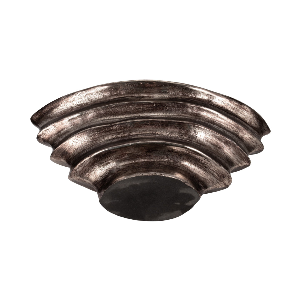 20" Morine Silver Metal Bowl