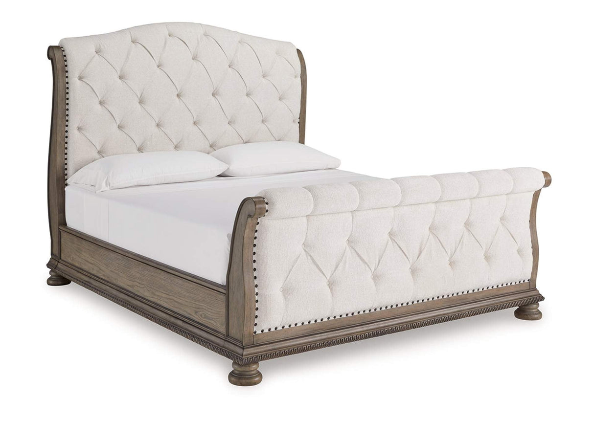 Ardenfield  Queen Upholstered Sleigh Bed