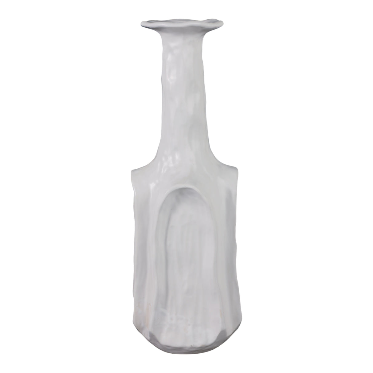 22" Fredonia Large White Vase
