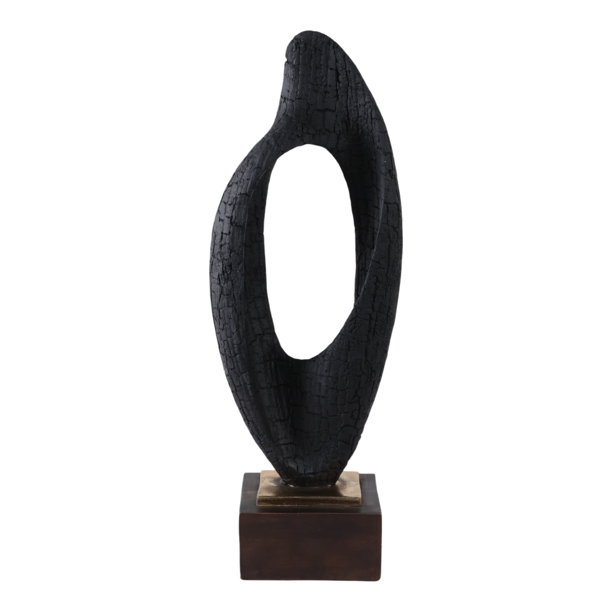 20" Dixon Black Resin Statuary, Black