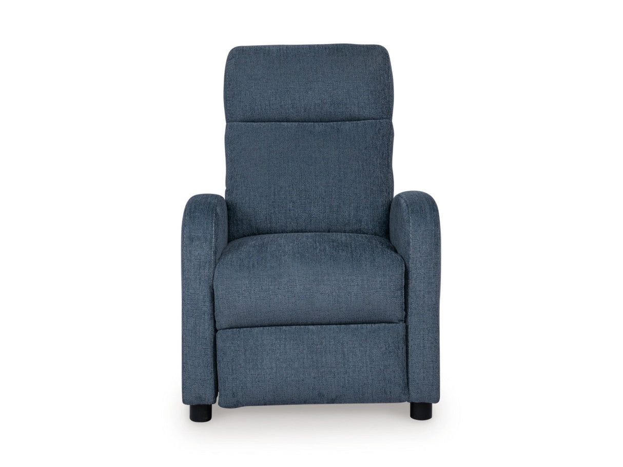 Blue Musk High Leg Recliner