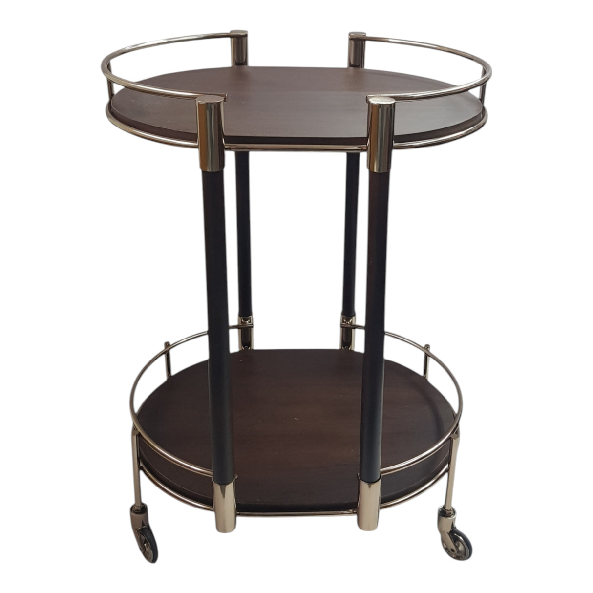 30" Marion Bronze Bar Cart