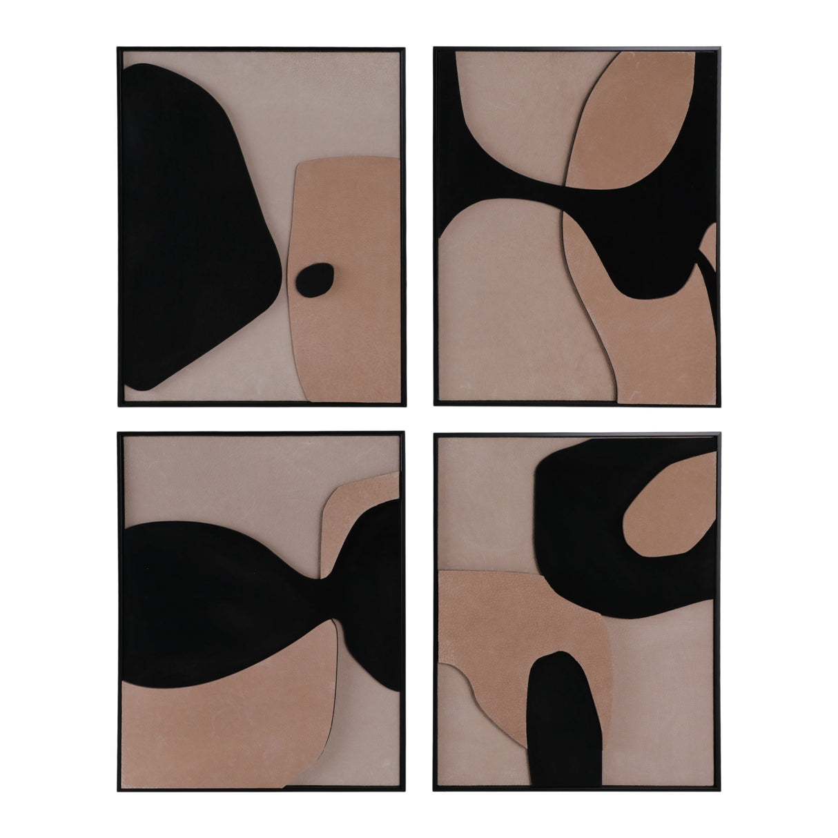 S/4 16x20 Upton Suede Wall Art