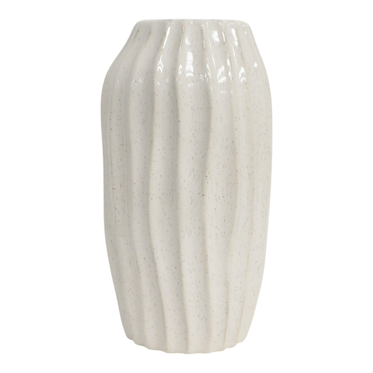 12" Gila Small Cream Vase