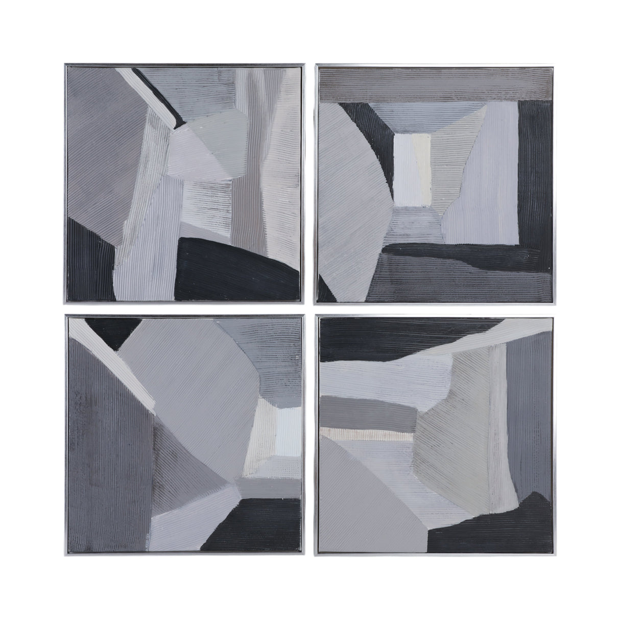 S/4 20x20 Triana Handpainted Wall Art