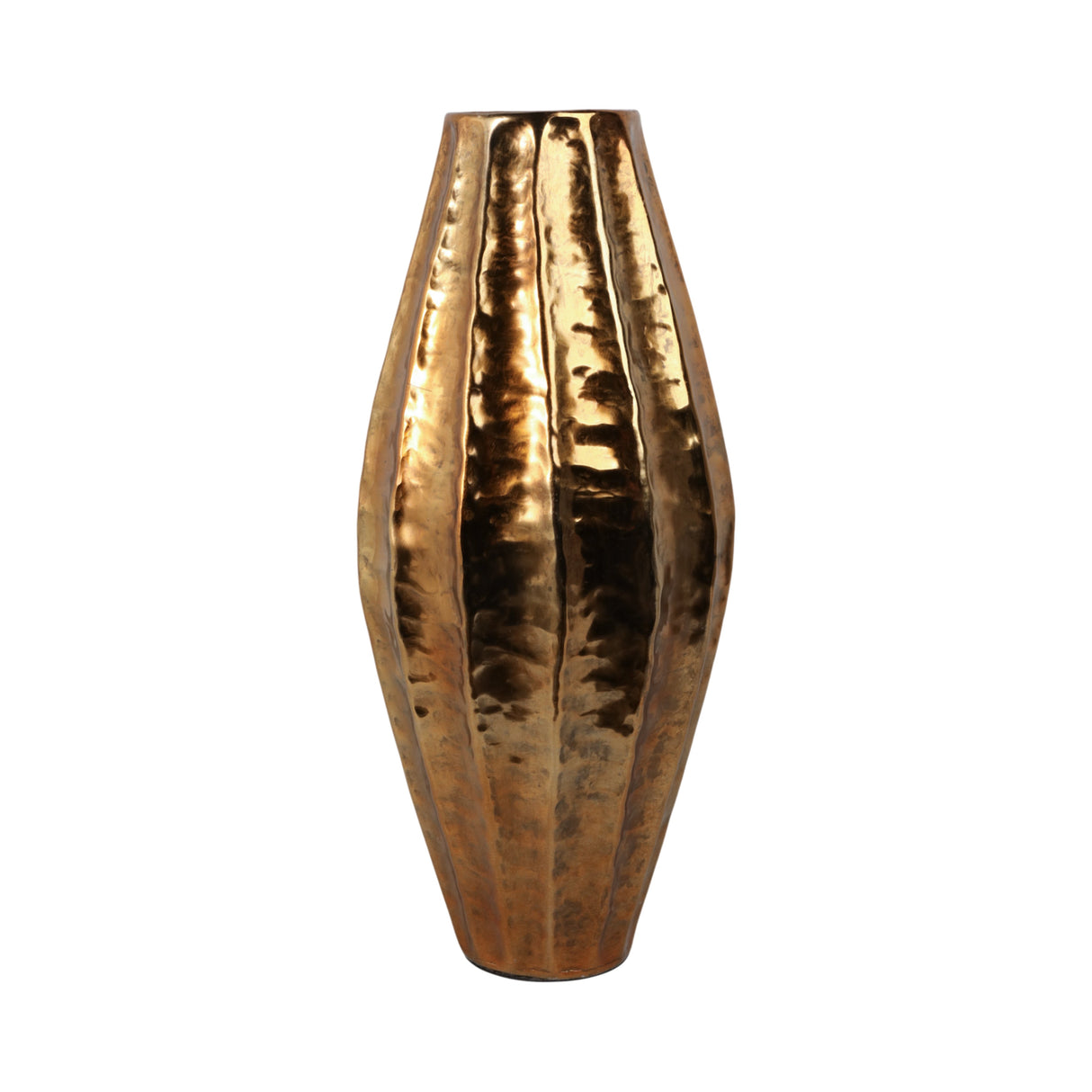 27" Viall Small Gold Vase
