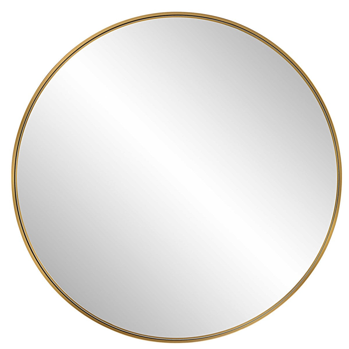 Padria Round Mirror - 60 Brass