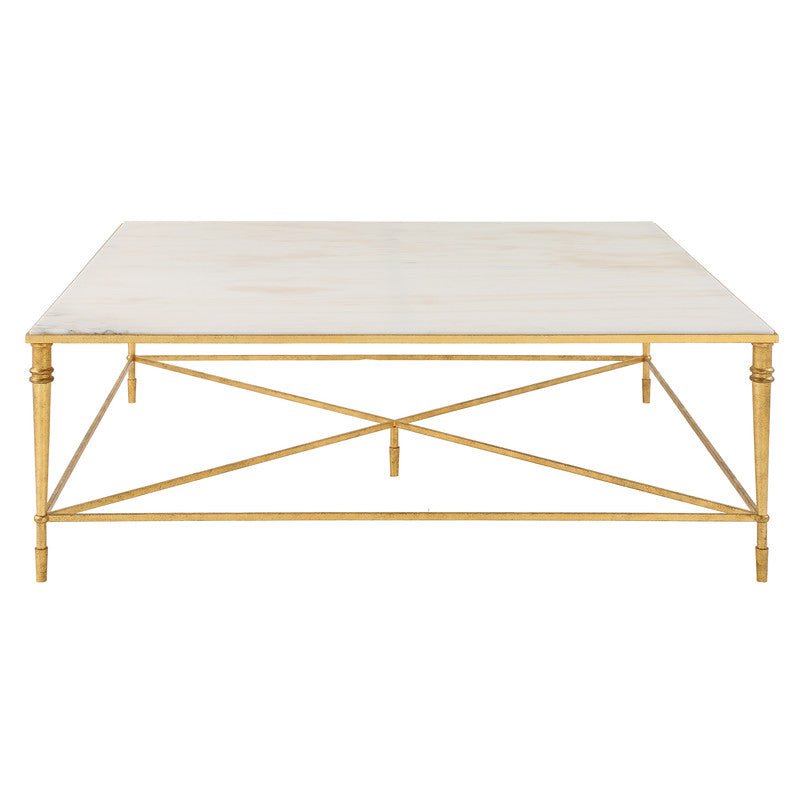 ROSHN 122 W x 43 H x 122 D Square Coffee Table