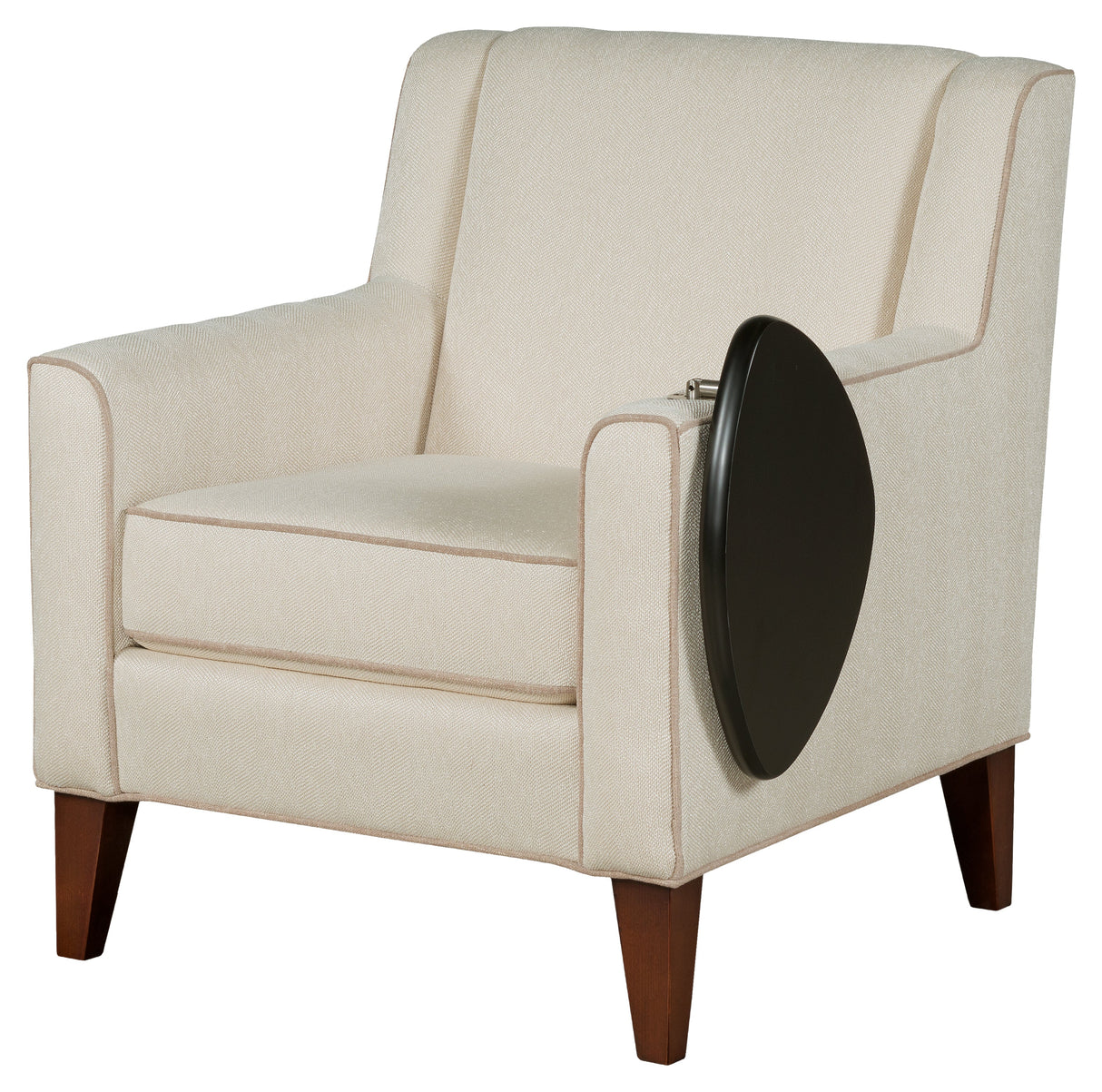 Ashleigh Lounge Chair with Folding Tablet