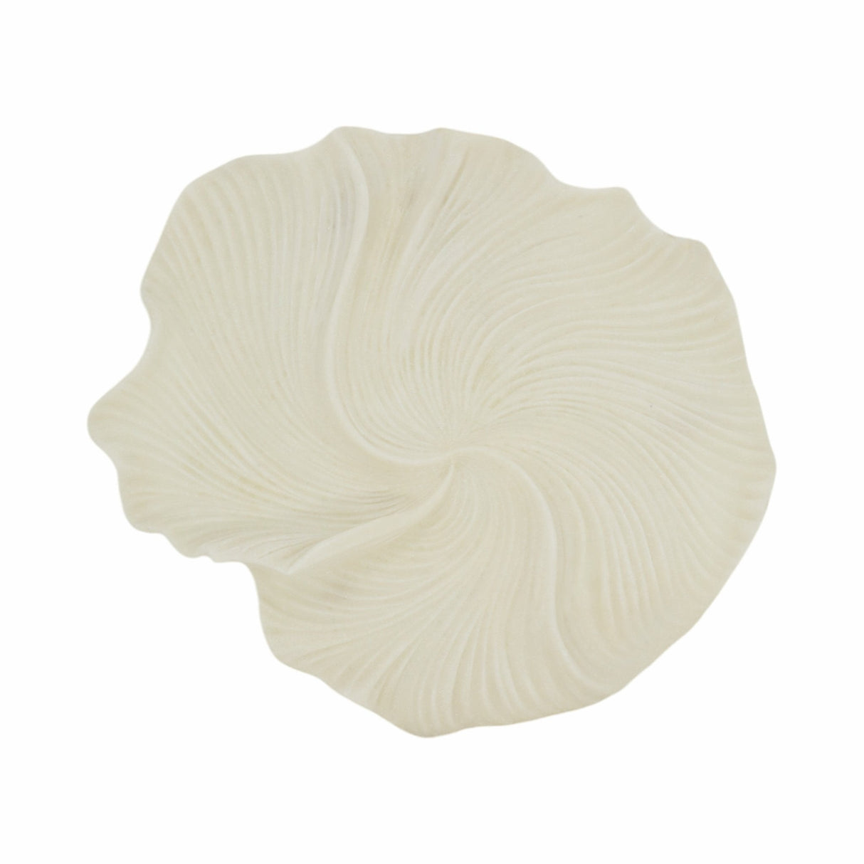 S/3 18/19/20" Majorca Quartz Resin Shell Wall Deco