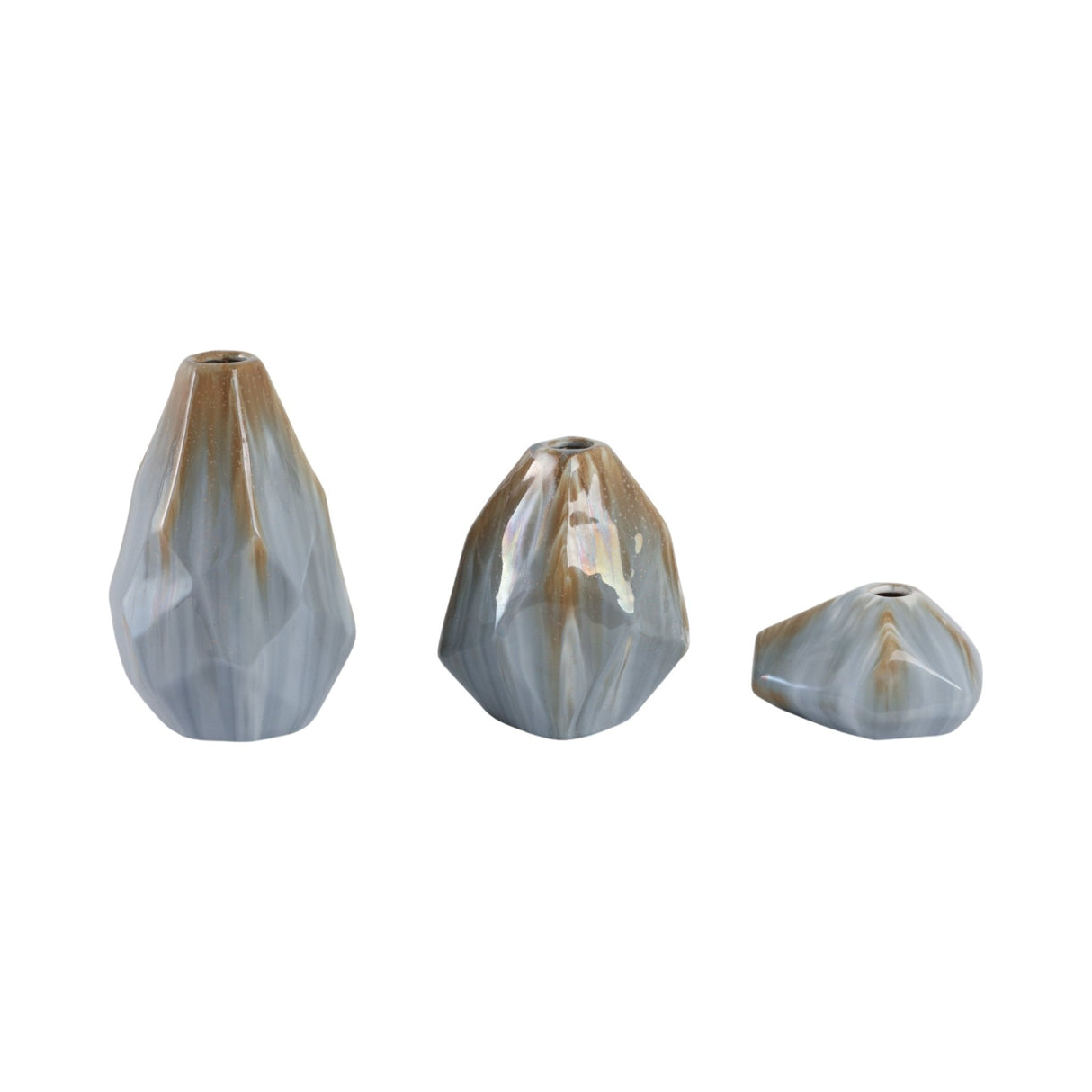 S/3 3/7/9" Canby Ceramic Vases