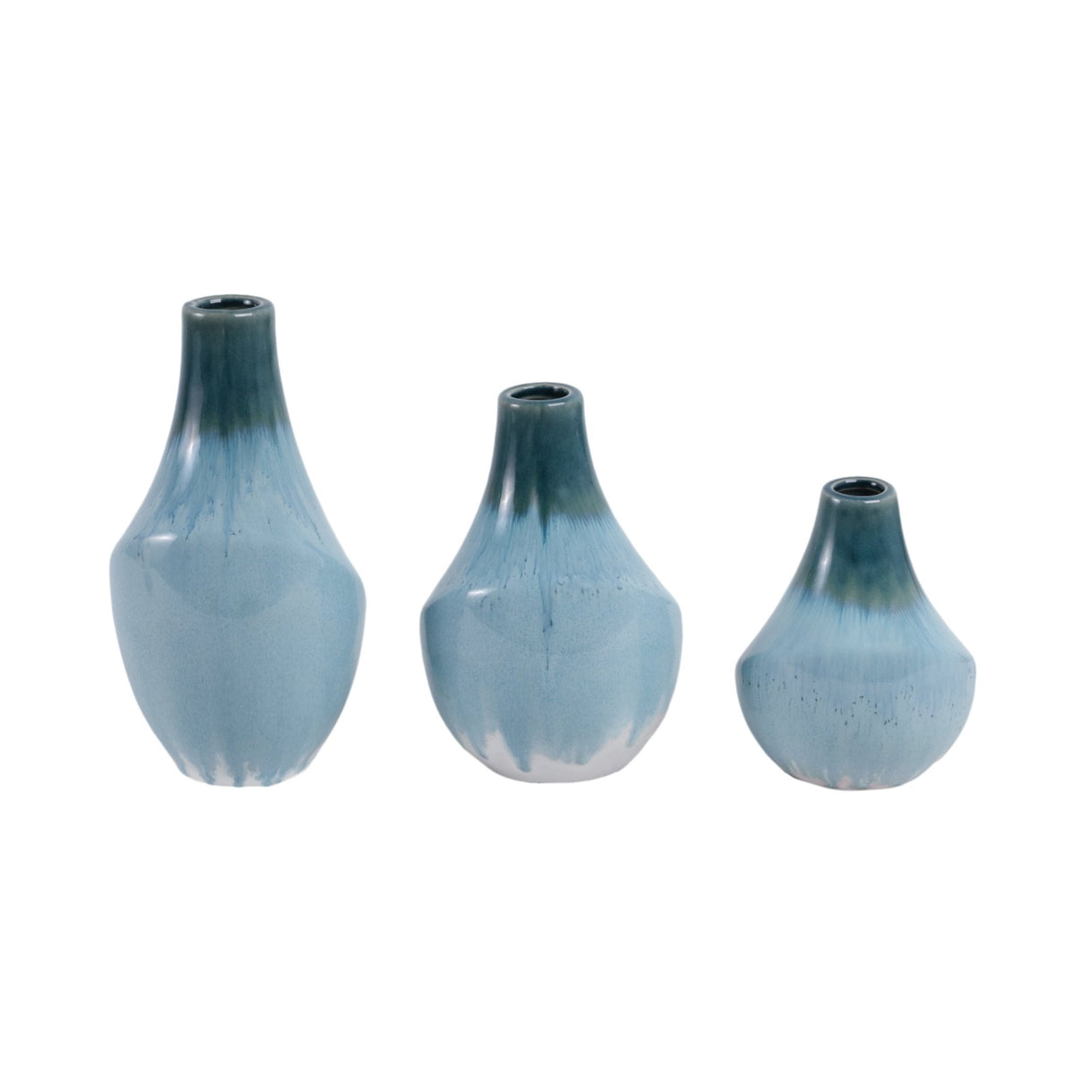 S/3 5/7/9" Astoria Ceramic Vases