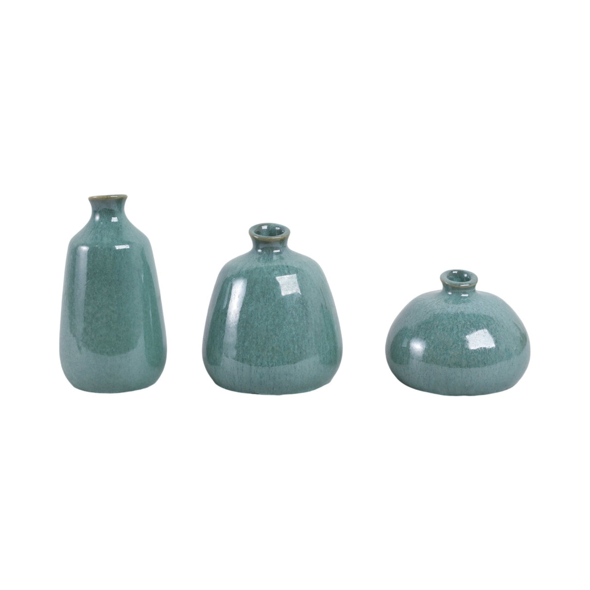 S/3 5/7/9" Corvallis Ceramic Vases
