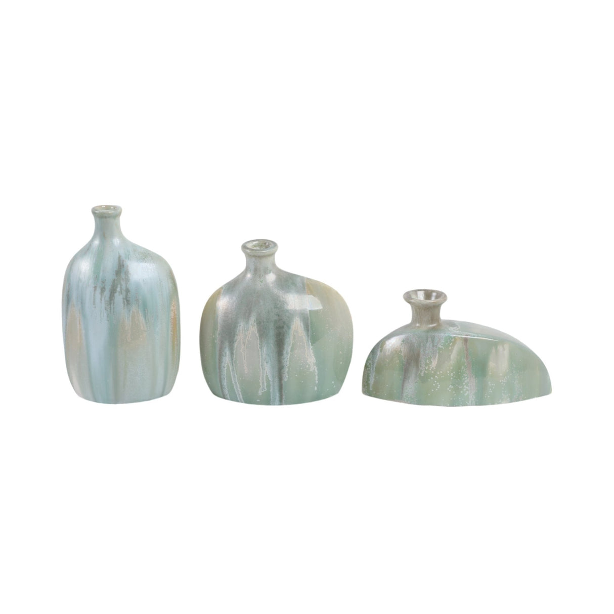 S/3 5/8/9" Hermiston Ceramic Vases