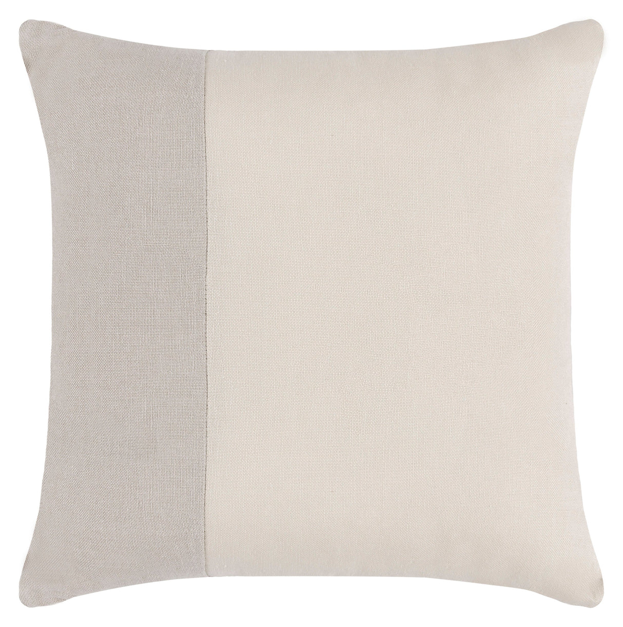 Cream Velvet Linen Throw Pillow - TP05-01-E