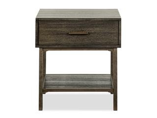 Wood Rectangular End Table KD