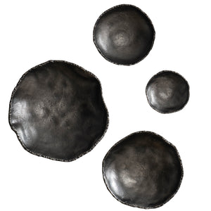 Uttermost Lucky Coins Nickel Wall Decor, Set/4