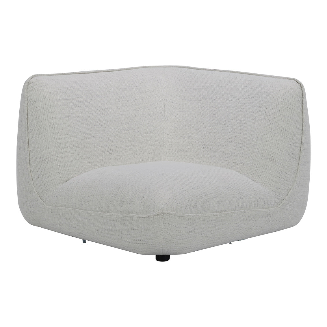 Zeppelin Corner Chair Salt Stone White