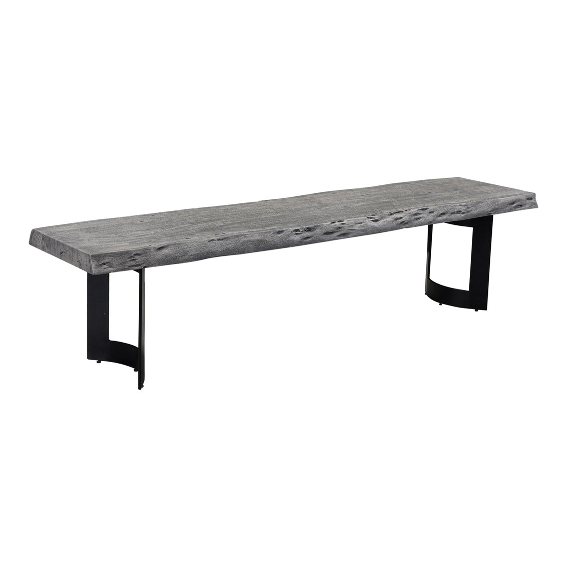 Bent Bench Extra Small Weathered Grey