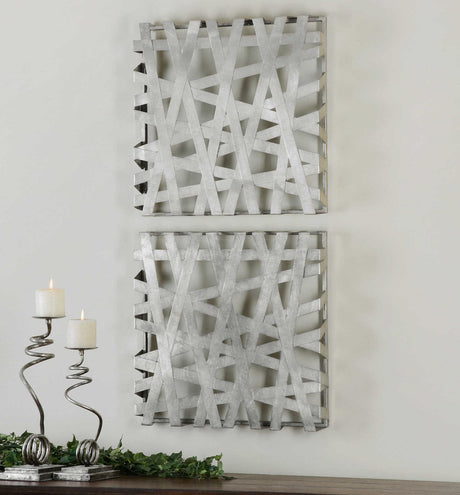 Alita Metal Wall Decor, S/2