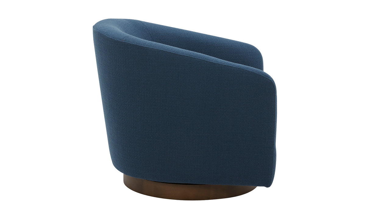 Oscy Swivel Chair Dark Atlantic