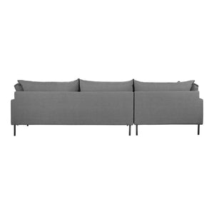 Jamara Sectional Charcoal Right