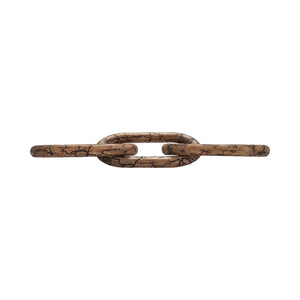 29" Desta Light Wood Link Chain