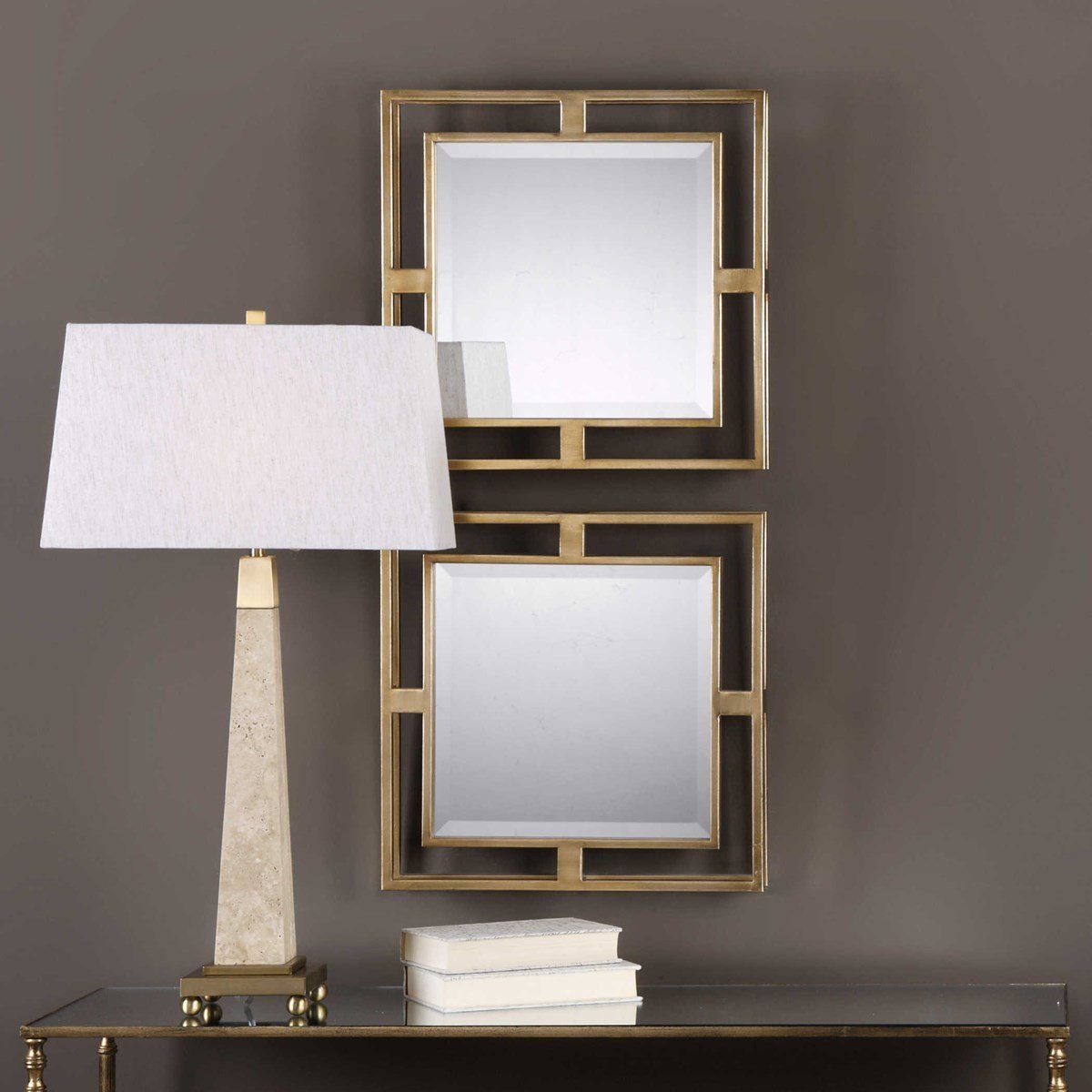 Allick Square Mirrors, S/2