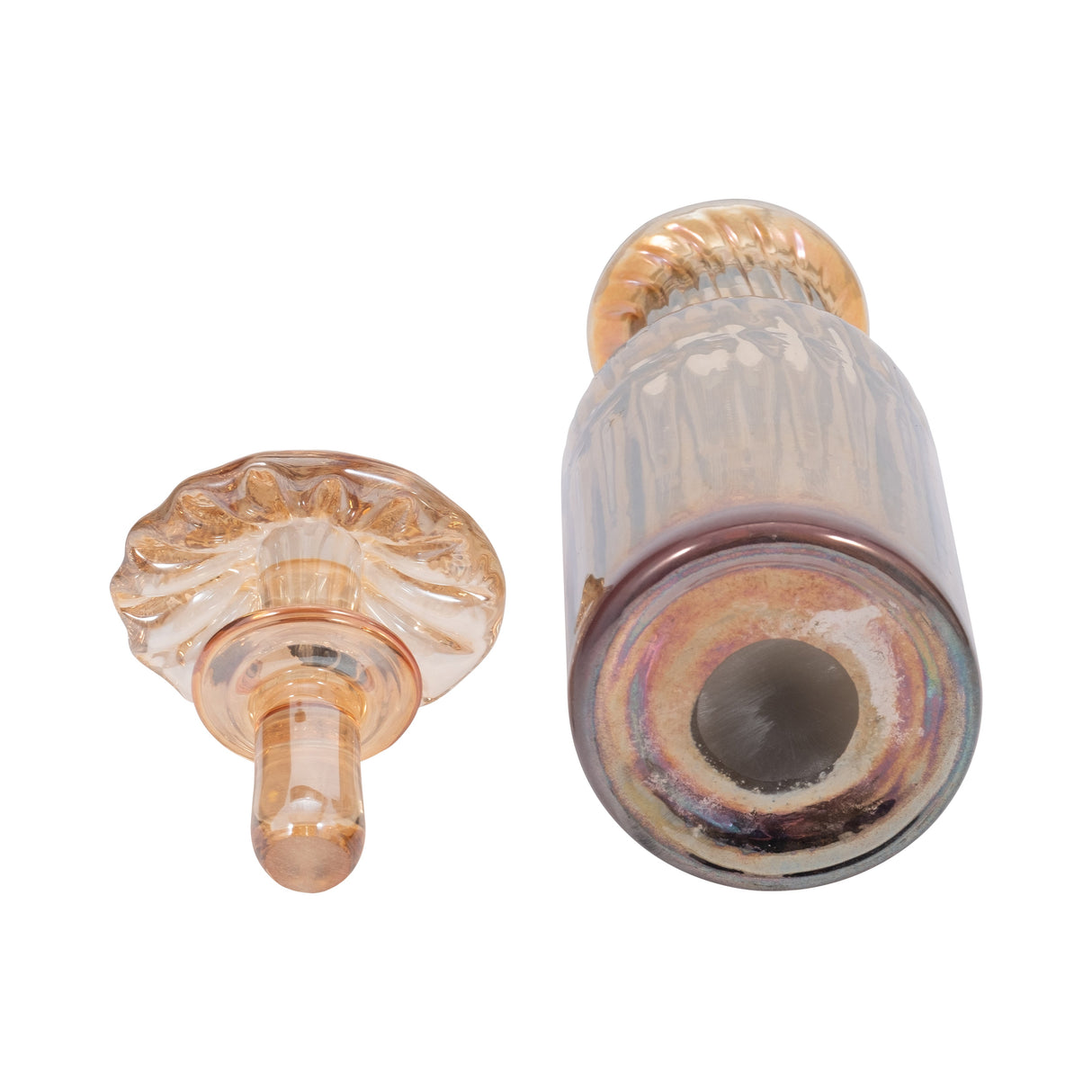 13" Igor Mushroom Glass Bottle