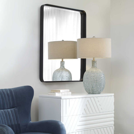 Crofton Black Large Mirror