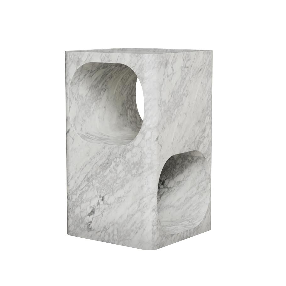 Arabescato Side Table