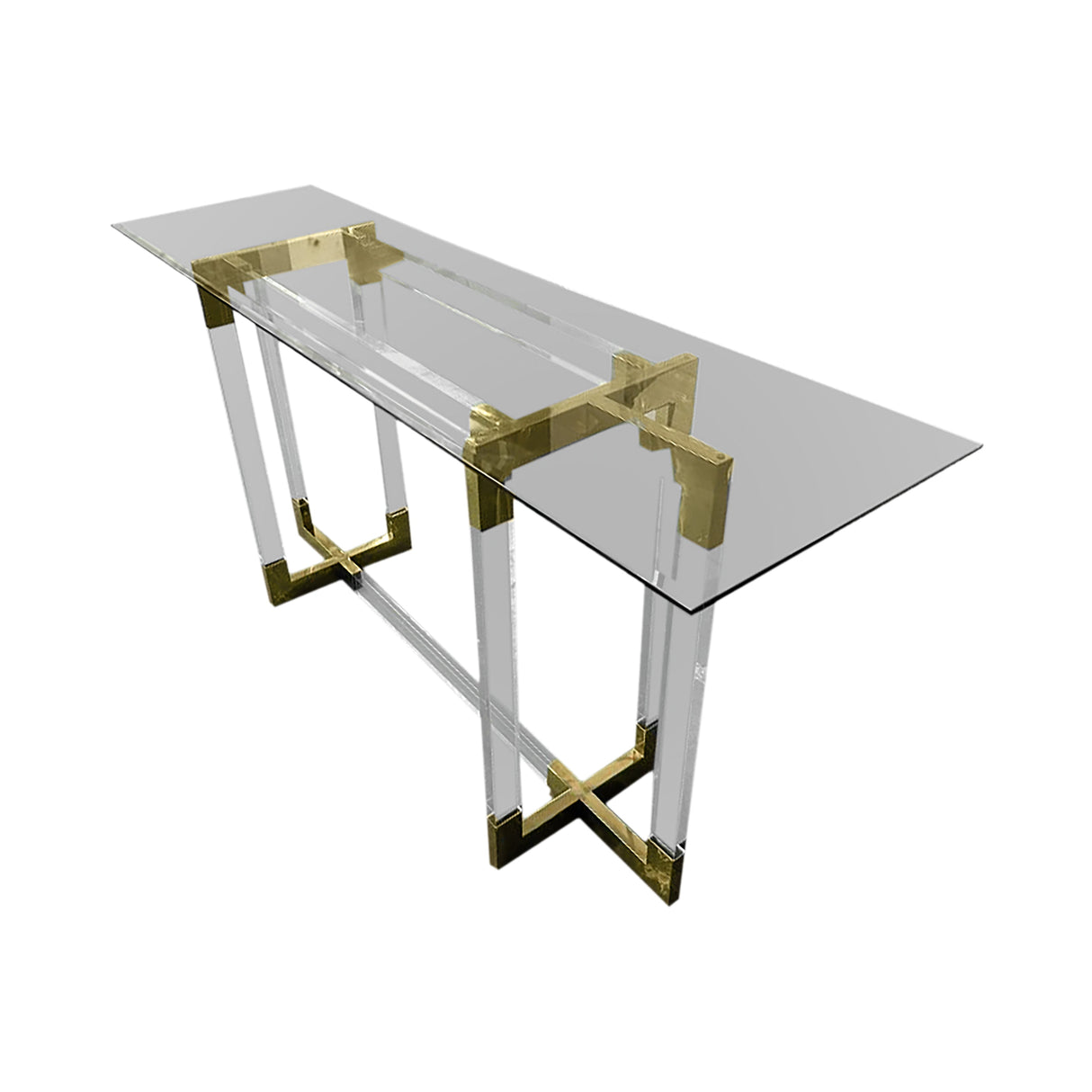 60" Arteaga Acrylic Console Table