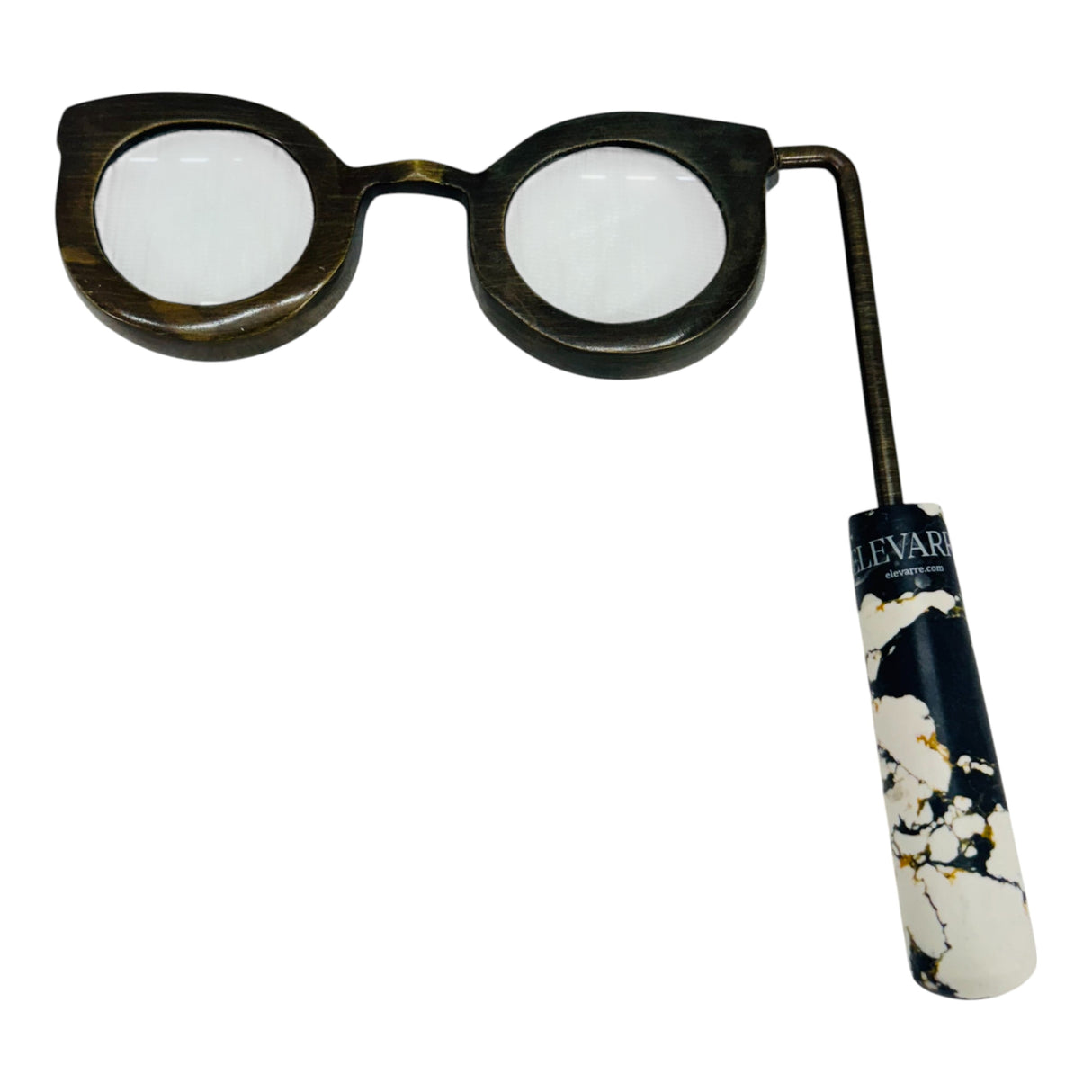 9" Shimon Magnifying Glasses W/engineered Stone